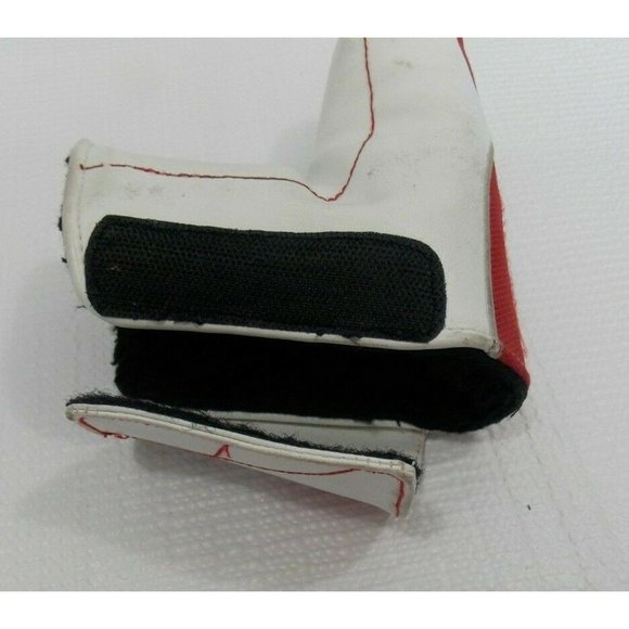 Cleveland Golf VP Visual Performance Putter Headcover Blade Head Cover White Red - Picture 5 of 6